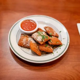 Fried Cheese Ravioli