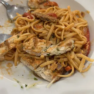 We had chicken piccata and Rocco's pasta. Both were very very good. The waiter was exceptional. Very impressed with definitely go back.