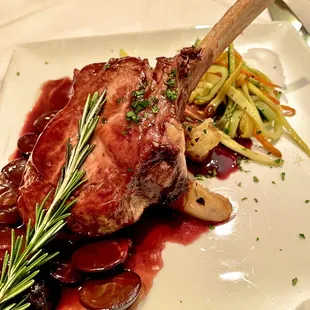 Veal chop $46 not pork chop