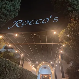 outside sign