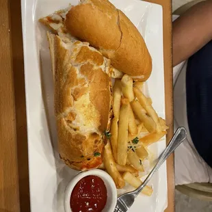 Chicken Parmesan Sub