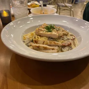 Chicken pasta al angelo - really shows off their homemade, fresh pasta.