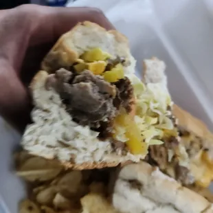 CHEESESTEAK TRASH!!!!!