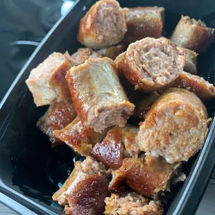 ribs, food, bbq ribs