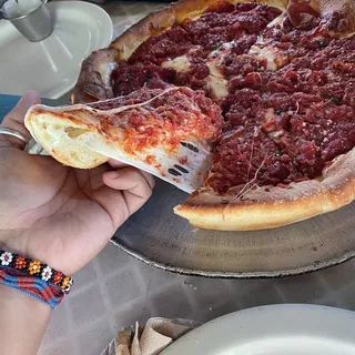 9" Deep Dish Cheese Pizza