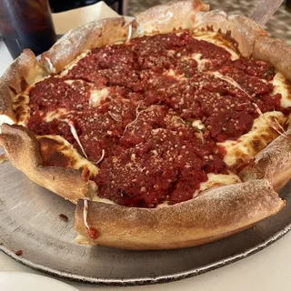 12" Deep Dish Cheese Pizza