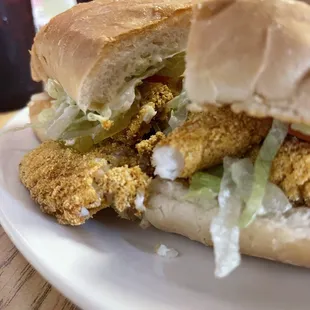 Cat Daddy Fish Po-Boy