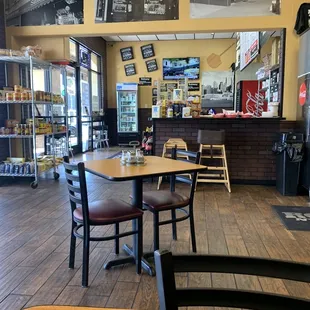 Some of the other items they offer and some of the kitchen.