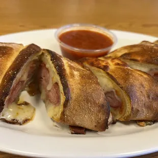 Awesome Meat Stromboli!