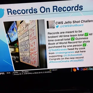 record on records