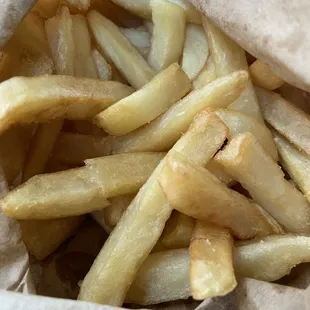 French Fries (I requested Lightly cooked)