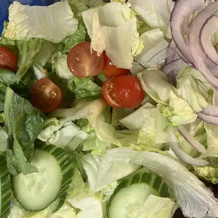 Mixed green salad