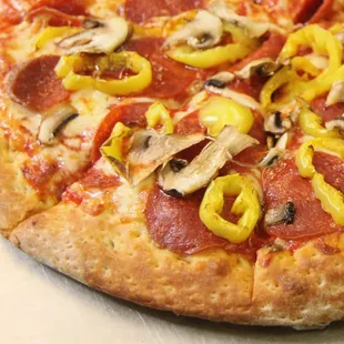 pizza, food