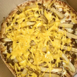 Burger Fry Pizza (Small)