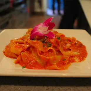 Pappardelle alla vodka