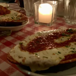 The lasagna was excellent.