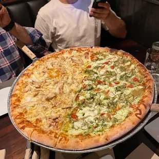 Chicken Pesto Pizza