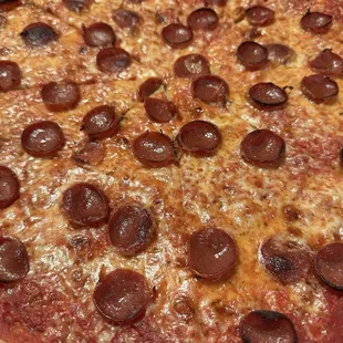 Pepperoni pizza
