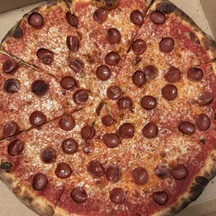 Pepperoni pizza
