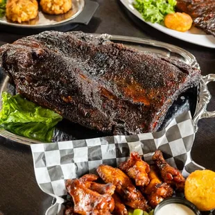 ribs, food, bbq ribs