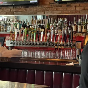 Lots of tap beers
