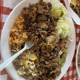 Carnitas plate