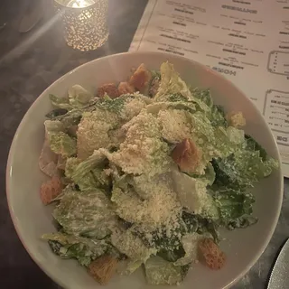 Romaine and Kale Caesar