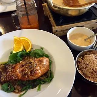 Grilled Garlic Salmon