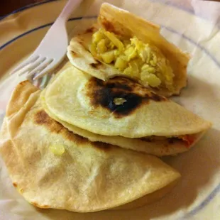 Breakfast tacos.