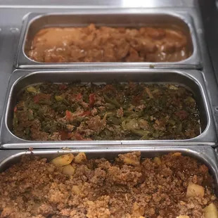 VARIETY OF STEWS FOR LUNCH