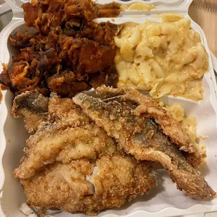 Burnt/hard candied yams