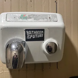 a close up of a soap dispenser