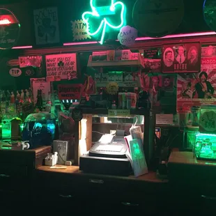 You gotta love the back bar!