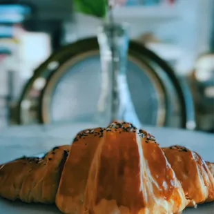 Ham and cheese croissant