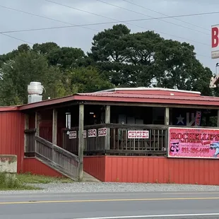 Can't miss the BBQ signage.