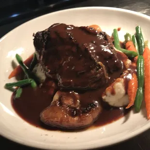 Braised wet aged brisket