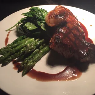 14 ounce wet aged New York