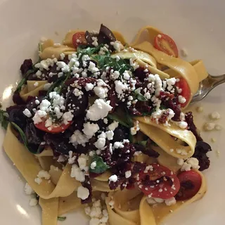 Pappardelle Pasta with Olive Oil
