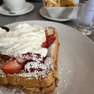 french toast and fries
