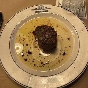 Filet with &quot;zip sauce&quot;