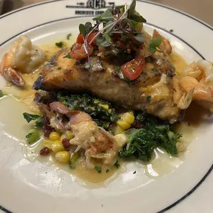 Chop house salmon