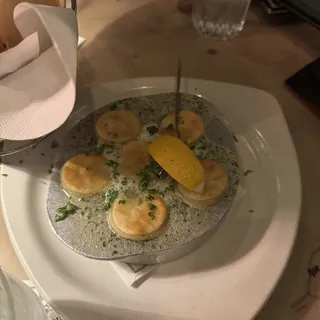 Escargot Baked with Puff Pastry & Garlic Butter