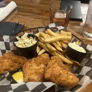 Fish and Chips, old fashioned.