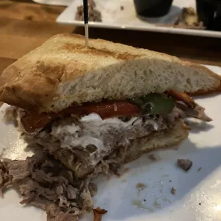 Prime Rib French Dip 1/2 of sandwich