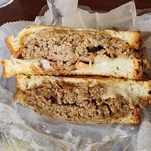 Amazing meatloaf sandwich!