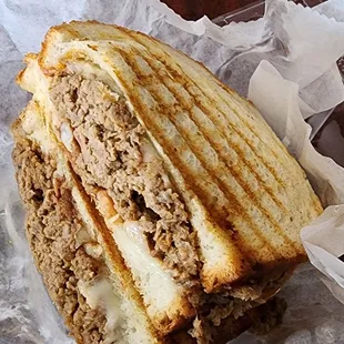 Amazing meatloaf sandwich available 3 ways!
