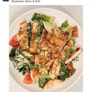 The best Chicken Caesar salad