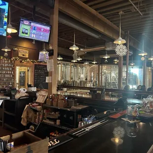 Right side of bar area