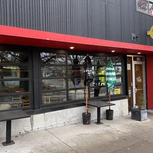 Front of the restaurant