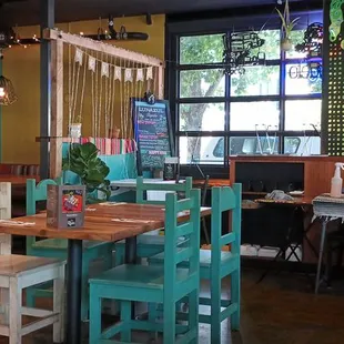 A pleasant, spacious place to enjoy a meal